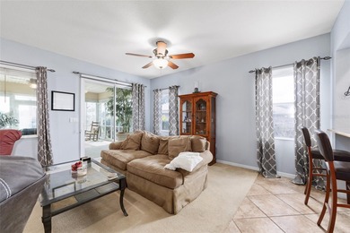 This beautifully maintained original-owner home features a 27' on Eagle Ridge At Spruce Creek Country Club in Florida - for sale on GolfHomes.com, golf home, golf lot