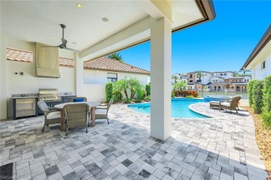 Welcome to this stunning waterfront residence in the highly on Tuscany Reserve in Florida - for sale on GolfHomes.com, golf home, golf lot