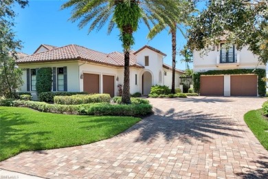 Welcome to this stunning waterfront residence in the highly on Tuscany Reserve in Florida - for sale on GolfHomes.com, golf home, golf lot