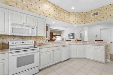 Just 3 miles to the beach, 2 plus den, 2 full baths and a 2 car on Spanish Wells Golf and Country Club in Florida - for sale on GolfHomes.com, golf home, golf lot