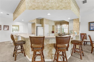 Just 3 miles to the beach, 2 plus den, 2 full baths and a 2 car on Spanish Wells Golf and Country Club in Florida - for sale on GolfHomes.com, golf home, golf lot