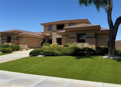 Spectacular golf and mountain views from this elevated home on on  in Nevada - for sale on GolfHomes.com, golf home, golf lot