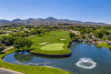 Spectacular golf and mountain views from this elevated home on on  in Nevada - for sale on GolfHomes.com, golf home, golf lot