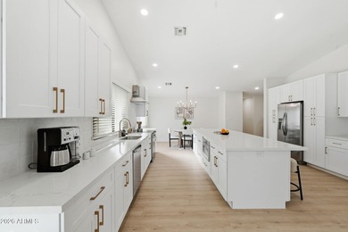 Beautifully updated 4-bed, 2-bath home on the Mesa/Chandler on Dobson Ranch Municipal Golf Course in Arizona - for sale on GolfHomes.com, golf home, golf lot