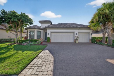 A rare Lazio floorplan with golf and a full 3-car garage on an on Esplanade Golf and Country at Lakewood Ranch in Florida - for sale on GolfHomes.com, golf home, golf lot
