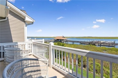 Enjoy front-row views of the Hampton River and Little St. Simons on The King and Prince Golf Course, Home of the Hampton Club in Georgia - for sale on GolfHomes.com, golf home, golf lot