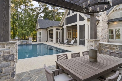 Welcome to this breathtaking waterfront retreat, where luxury on Reynolds Lake Oconee - The Oconee in Florida - for sale on GolfHomes.com, golf home, golf lot