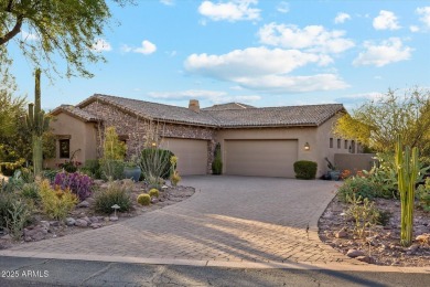Exceptional custom home on a spectacular lot w/the coveted north on Superstition Mountain Club - Lost Gold in Arizona - for sale on GolfHomes.com, golf home, golf lot