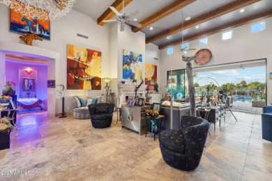 Exceptional custom home on a spectacular lot w/the coveted north on Superstition Mountain Club - Lost Gold in Arizona - for sale on GolfHomes.com, golf home, golf lot