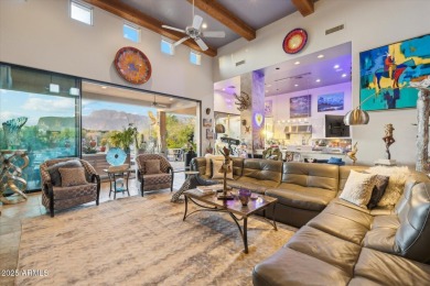 Exceptional custom home on a spectacular lot w/the coveted north on Superstition Mountain Club - Lost Gold in Arizona - for sale on GolfHomes.com, golf home, golf lot