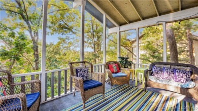 This cute cottage has a warm feel and and a great vibe.  It has on The Oaks Golf Course in Missouri - for sale on GolfHomes.com, golf home, golf lot