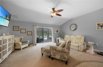 Nestled on an oversized corner lot, and features NEW ROOF 2022 on Bobcat Trail Golf Club in Florida - for sale on GolfHomes.com, golf home, golf lot