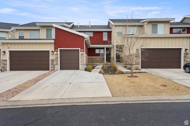 This stunning townhome, nestled against the picturesque Talons on Talons Cove Golf Club in Utah - for sale on GolfHomes.com, golf home, golf lot