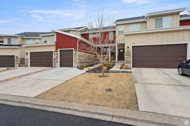 This stunning townhome, nestled against the picturesque Talons on Talons Cove Golf Club in Utah - for sale on GolfHomes.com, golf home, golf lot