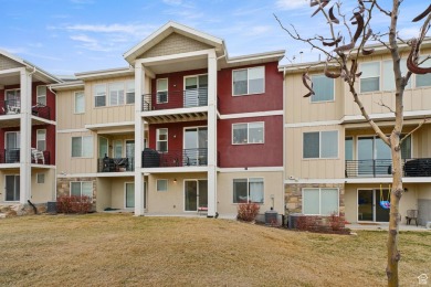 This stunning townhome, nestled against the picturesque Talons on Talons Cove Golf Club in Utah - for sale on GolfHomes.com, golf home, golf lot