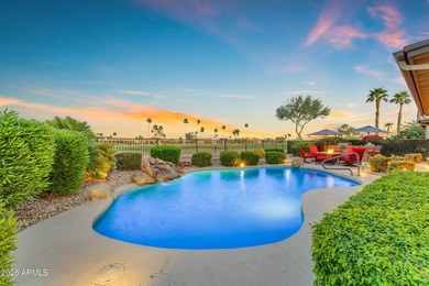 Exceptional location on a peaceful, premium interior golf course on Tuscany Falls At Pebble Creek in Arizona - for sale on GolfHomes.com, golf home, golf lot