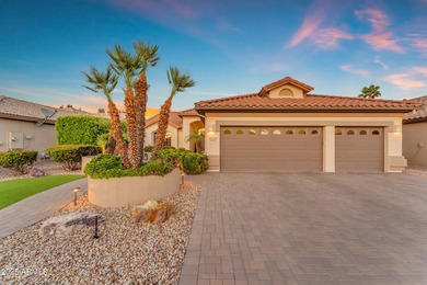 Exceptional location on a peaceful, premium interior golf course on Tuscany Falls At Pebble Creek in Arizona - for sale on GolfHomes.com, golf home, golf lot