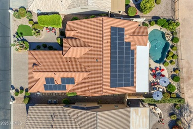 Exceptional location on a peaceful, premium interior golf course on Tuscany Falls At Pebble Creek in Arizona - for sale on GolfHomes.com, golf home, golf lot