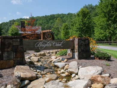 Beautiful building lot with big, bold mountain viewse build your on Brights Creek Golf Course in North Carolina - for sale on GolfHomes.com, golf home, golf lot