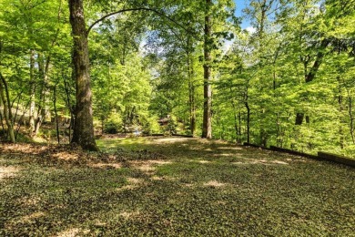 Charming Lakefront Cabin tucked away in the woods overlooking on Hide-A-Way Hills Golf Club in Ohio - for sale on GolfHomes.com, golf home, golf lot