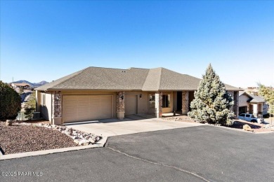 Exceptional Views! This single story home features an open floor on Prescott Lakes Golf and Country Club in Arizona - for sale on GolfHomes.com, golf home, golf lot