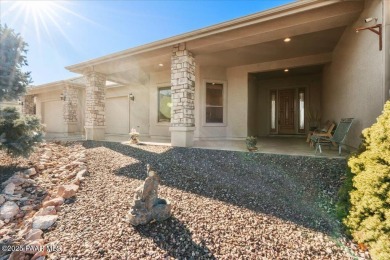 Exceptional Views! This single story home features an open floor on Prescott Lakes Golf and Country Club in Arizona - for sale on GolfHomes.com, golf home, golf lot