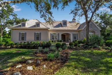 Although built in the 20th century, this home looks as authentic on The Oaks Club in Florida - for sale on GolfHomes.com, golf home, golf lot