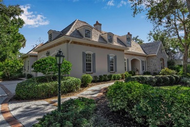 Although built in the 20th century, this home looks as authentic on The Oaks Club in Florida - for sale on GolfHomes.com, golf home, golf lot