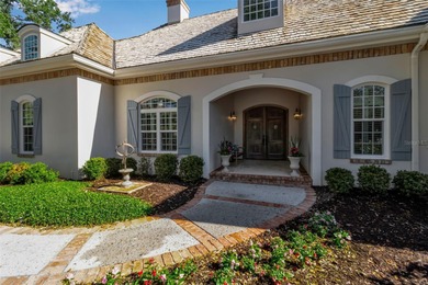 Although built in the 20th century, this home looks as authentic on The Oaks Club in Florida - for sale on GolfHomes.com, golf home, golf lot