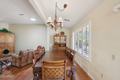 This Payson model was expanded adding extra living space and an on Corte Bella Golf Club in Arizona - for sale on GolfHomes.com, golf home, golf lot