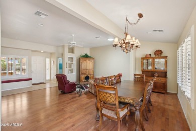 This Payson model was expanded adding extra living space and an on Corte Bella Golf Club in Arizona - for sale on GolfHomes.com, golf home, golf lot
