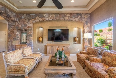 This beautifully designed home offers warmth, character and on Green Spring Country Club in Utah - for sale on GolfHomes.com, golf home, golf lot