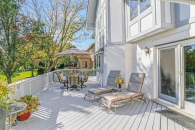 Situated on a remarkable lot that offers tons of privacy and a on Old Oak Country Club in Illinois - for sale on GolfHomes.com, golf home, golf lot