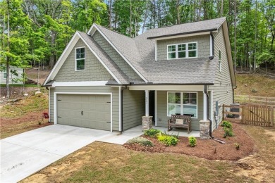 Ready to call this recently built home in Lake Arrowhead yours? on The Highlands Course at Lake Arrowhead in Georgia - for sale on GolfHomes.com, golf home, golf lot