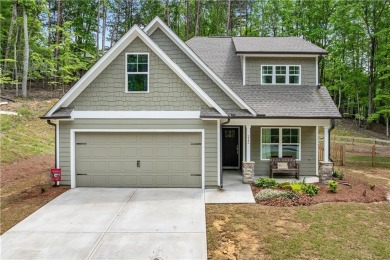 Ready to call this recently built home in Lake Arrowhead yours? on The Highlands Course at Lake Arrowhead in Georgia - for sale on GolfHomes.com, golf home, golf lot