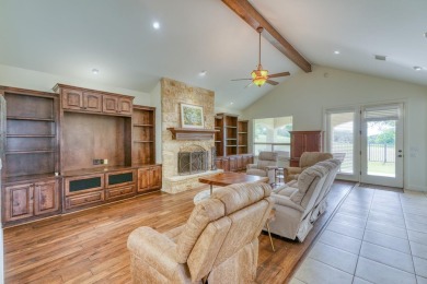 This stunning home is nestled at the end of a cul-de-sac in HSB on Ram Rock Golf Course in Texas - for sale on GolfHomes.com, golf home, golf lot