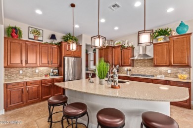 LIVING THE ARIZONA DREAM! This STUNNING Endeavor features on Poston Butte Golf Club in Arizona - for sale on GolfHomes.com, golf home, golf lot