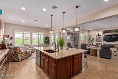 LIVING THE ARIZONA DREAM! This STUNNING Endeavor features on Poston Butte Golf Club in Arizona - for sale on GolfHomes.com, golf home, golf lot