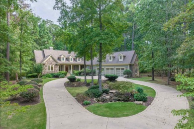 Set on 2.21 acres of beautifully landscaped grounds, this 5,000+ on Reynolds Lake Oconee - The Oconee in Georgia - for sale on GolfHomes.com, golf home, golf lot