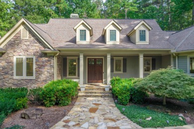 Set on 2.21 acres of beautifully landscaped grounds, this 5,000+ on Reynolds Lake Oconee - The Oconee in Georgia - for sale on GolfHomes.com, golf home, golf lot