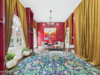 An Iconic French Quarter-Inspired Estate in the Heart of on LeTriomphe Golf and Country Club in Louisiana - for sale on GolfHomes.com, golf home, golf lot