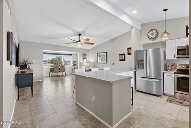 Welcome to this beautifully updated 2-bedroom, 2-bath upstairs on Sun City South Golf Course in Arizona - for sale on GolfHomes.com, golf home, golf lot