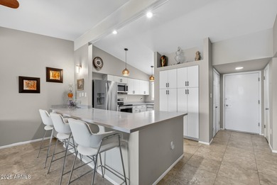 Welcome to this beautifully updated 2-bedroom, 2-bath upstairs on Sun City South Golf Course in Arizona - for sale on GolfHomes.com, golf home, golf lot