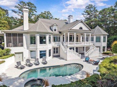 NEWLY RENOVATED AND MOVE IN READY, THIS 9,000 SQ. FT. RESIDENCE on Reynolds Lake Oconee - The Oconee in Georgia - for sale on GolfHomes.com, golf home, golf lot