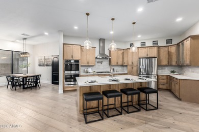 Modern elegance meets everyday comfort in this highly upgraded on The Legend at Arrowhead in Arizona - for sale on GolfHomes.com, golf home, golf lot