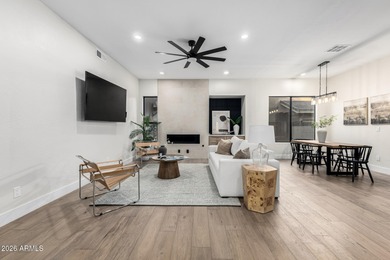 Modern elegance meets everyday comfort in this highly upgraded on The Legend at Arrowhead in Arizona - for sale on GolfHomes.com, golf home, golf lot