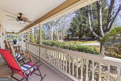 This 5-bedroom, 3-bathroom mountain retreat in the gated on Innsbruck Resort and Golf Club in Georgia - for sale on GolfHomes.com, golf home, golf lot