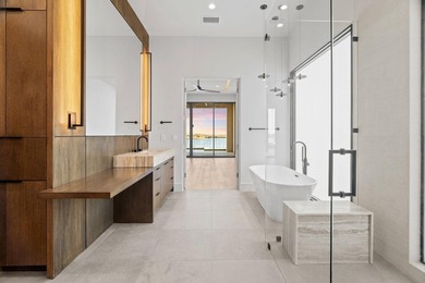 A Contemporary Masterpiece on a Private, Gated Peninsula. This on Apple Rock Golf Course - Horseshoe Bay in Texas - for sale on GolfHomes.com, golf home, golf lot