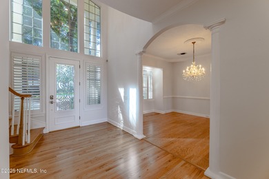 Come explore this stately two-story residence offering a blend on Queens Harbour Yacht and Country Club in Florida - for sale on GolfHomes.com, golf home, golf lot