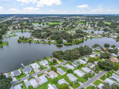 NO BOND!!  Water View!  This cozy Patio Villa is move in on Orange Blossom Hills Golf and Country Club in Florida - for sale on GolfHomes.com, golf home, golf lot